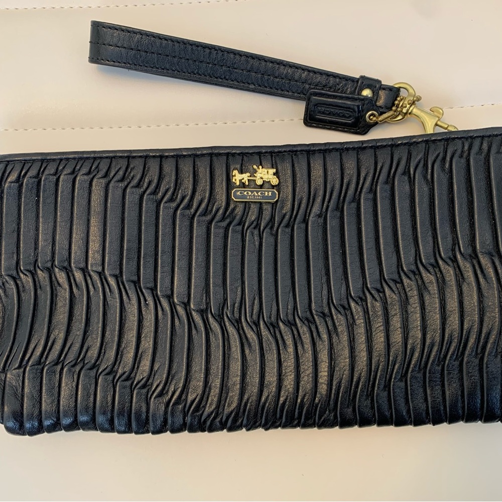 Coach Leather Clutch